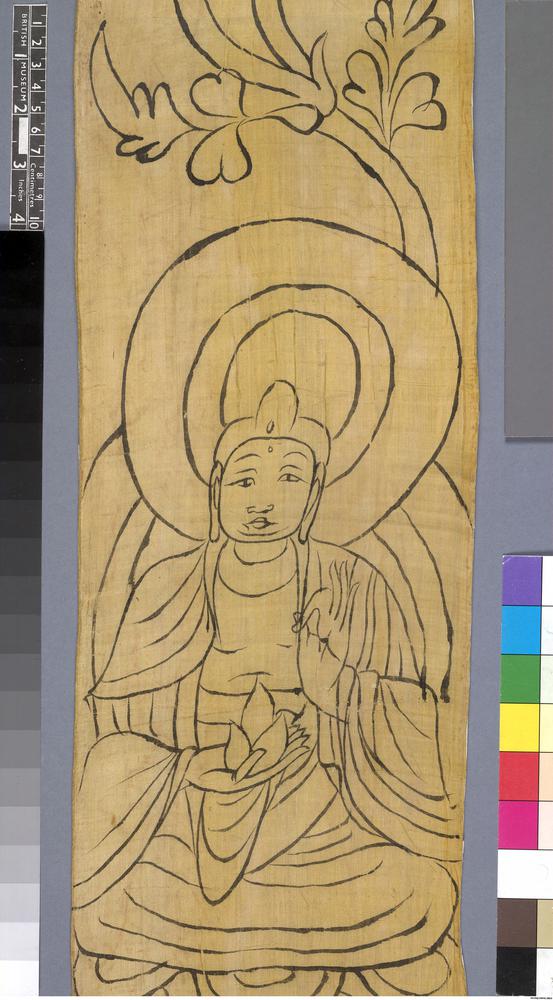 图片[8]-banner; painting; 幡(Chinese); 繪畫(Chinese) BM-1919-0101-0.195-China Archive